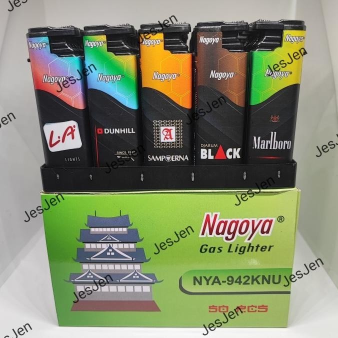 Korek Gas Bara M2000 942 Hitam (Isi 50 Pcs)