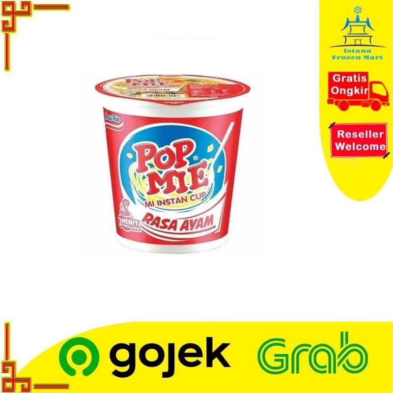 

Mie Instan Cup POP MIE Rasa Ayam 75 GR