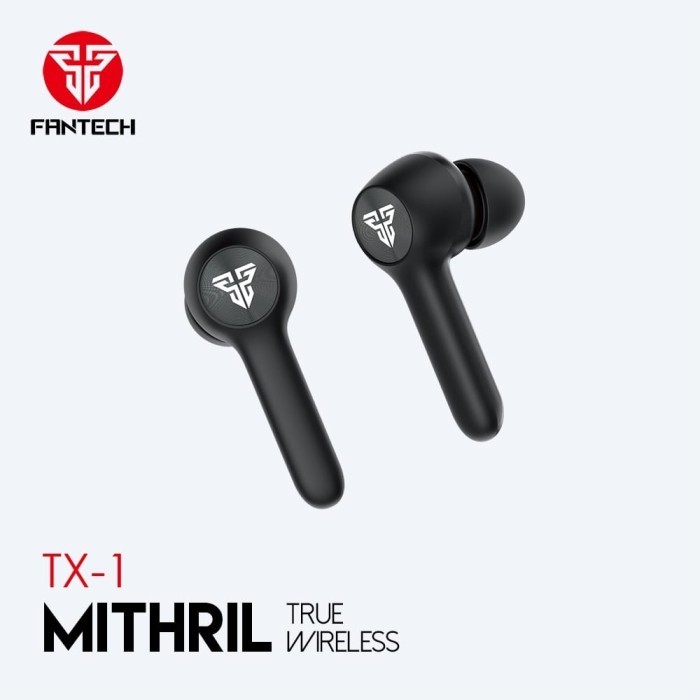 FANTECH MITHRIL TX-1 TWS Wireless Gaming Earphone Bluetooth TX1 ori