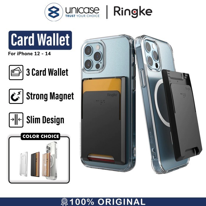 

Ready Card Holder Magnet iPhone 12 Magsafe Ringke Magnetic Card Dompet Kartu