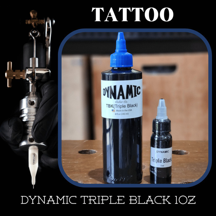 

Ready Tinta Tattoo Dynamic Triple Black 1 oz REBOTTLE