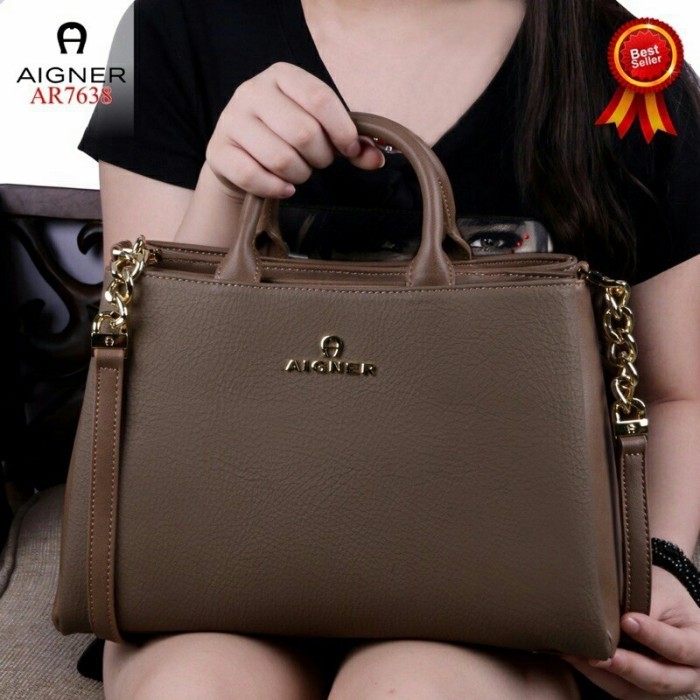 Aigner Modelista Ar 7638 / Tas Branded Wanita / Tas Import Batam