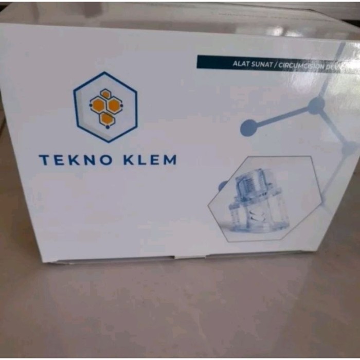 tekno klem alat sunat modern klamp, alat cetak pada sunat lem