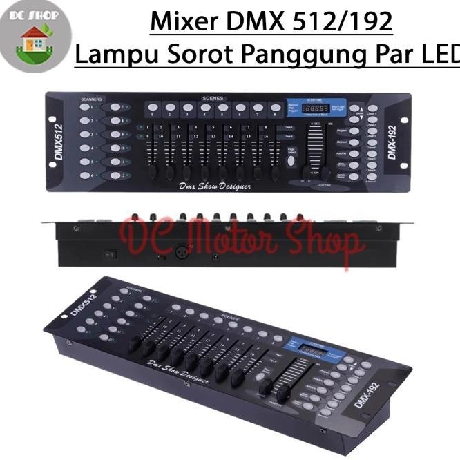 Mixer Lighting Dmx 512/192 Dmx192 Dmx Controller Lampu Panggung Redsun