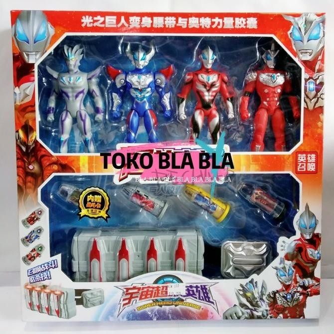 Mainan Action Figure Ultraman Ultra Geed Kapsul Superhero Monster Anotteme