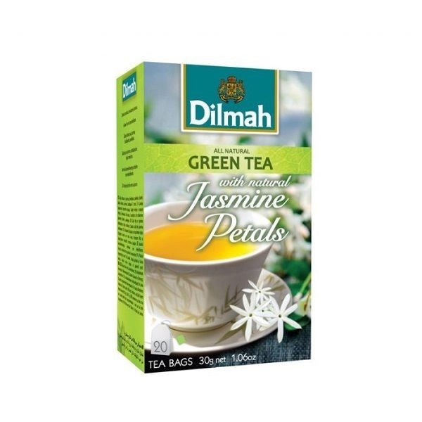 

DILMAH GREEN TEA JASMINE PERALS 20 X 1.5