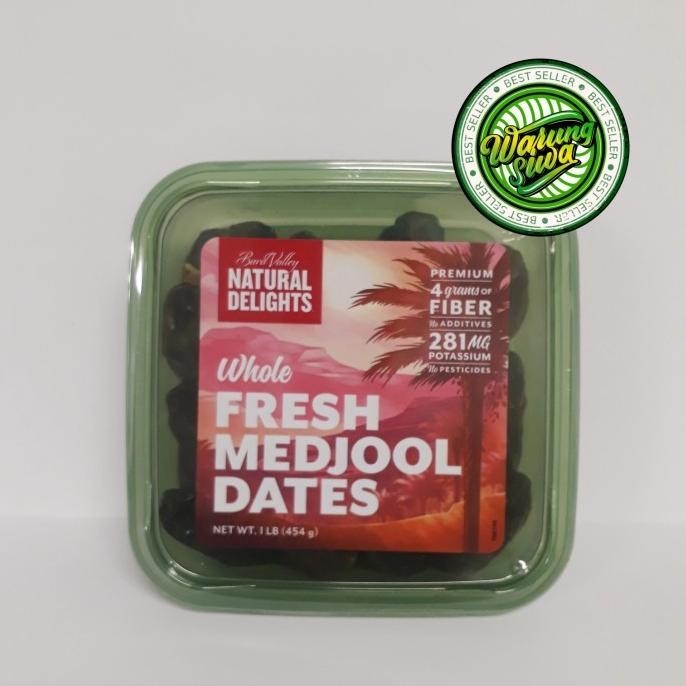 

Kurma Natural Delights Whole Fresh Medjool Dates 454Gram