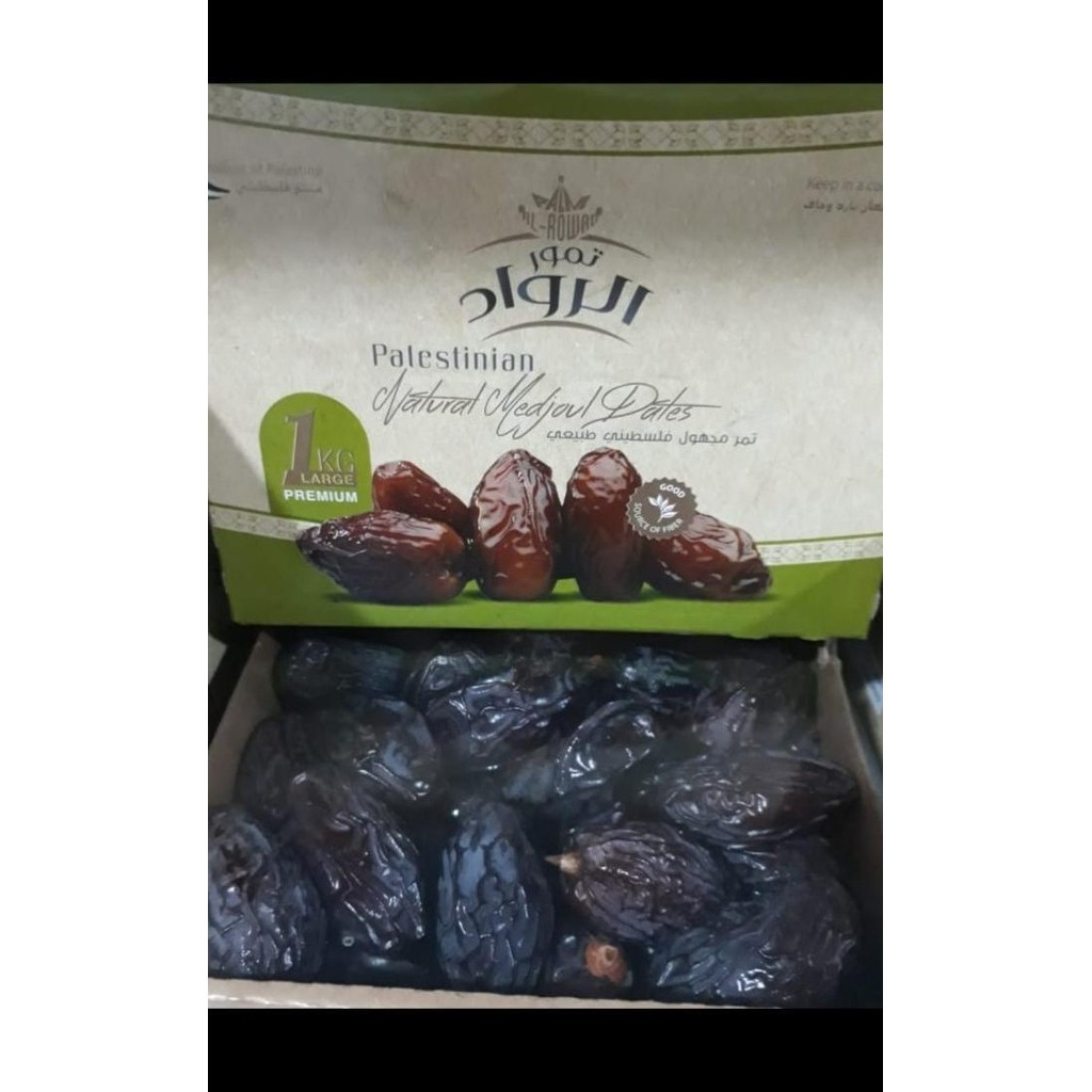 

Kurma Medjool Palestina Large 1Kg Al Rowad