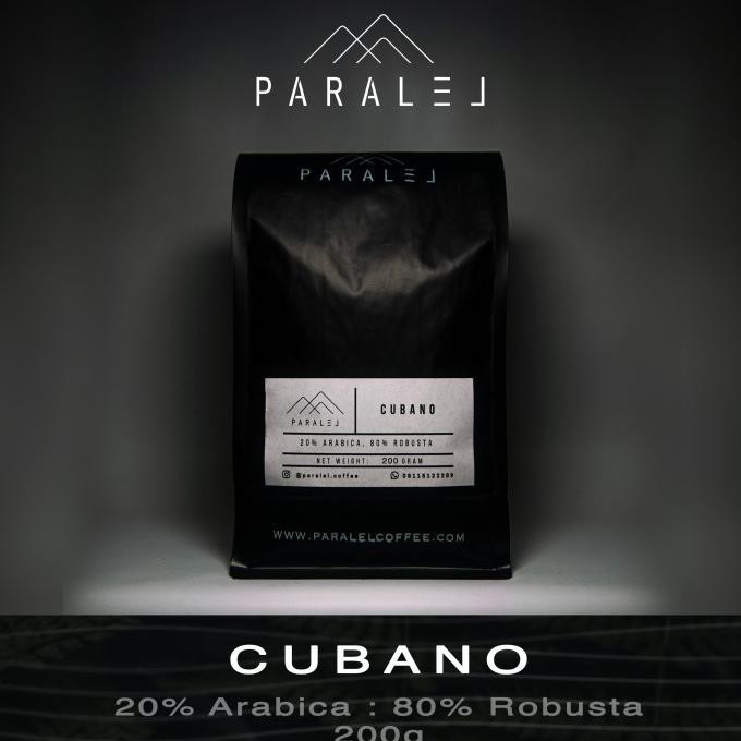 

Cubano 80% Robusta : 20% Arabica 200g Coffee Beans Biji Kopi