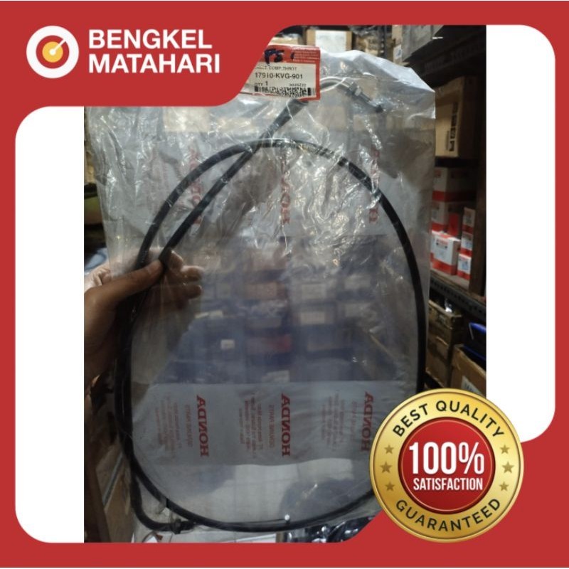 KABEL GAS (KVG) BEAT KARBU ORIGINAL HONDA AHM