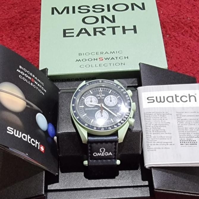 Omega X Swatch Earth Original 100%