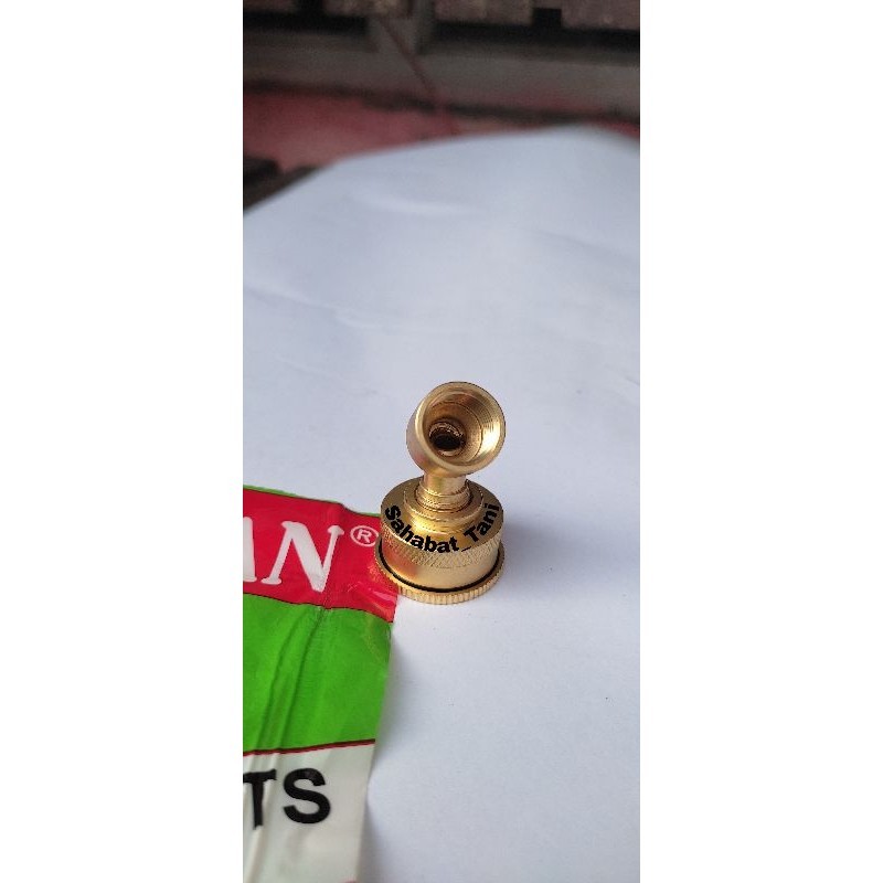 NOZEL SPRAYER LUBANG 4 KUNINGAN SWAN ORIGINAL