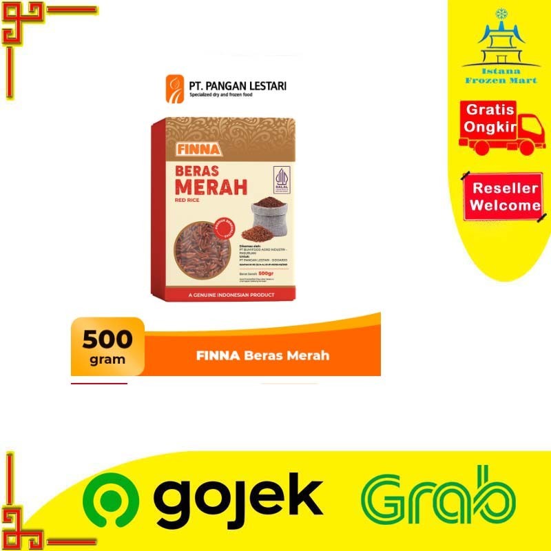 

Beras Merah FINNA Red Rice 500 GR