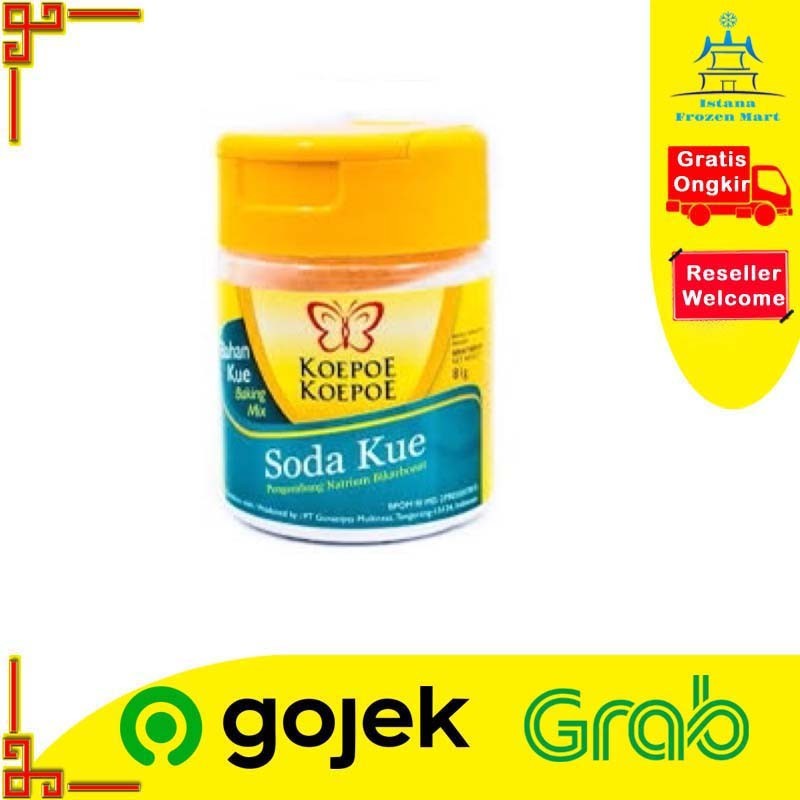 

Soda Kue KOEPOE KOEPOE Baking Soda 81 GR