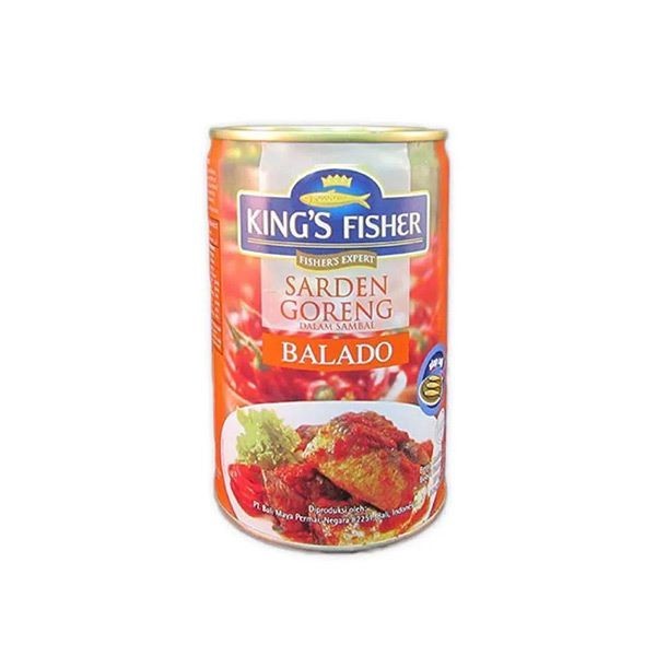 

KING'S FISHER SARDINES GORENG BLD 425 GR