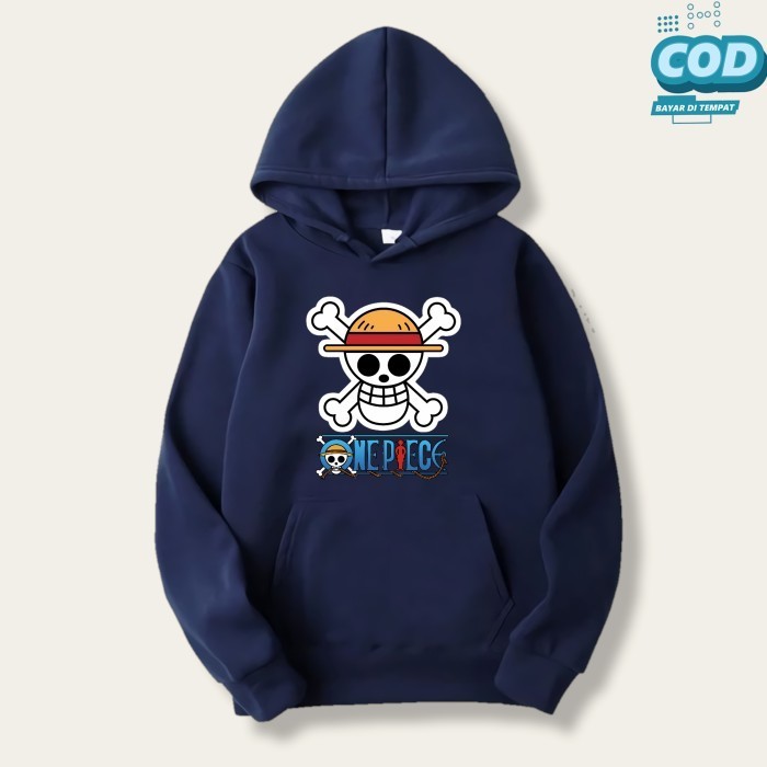 Hoodie Jaket Sweater Anime Onepiece Anak Umur 2 -12 Tahun
