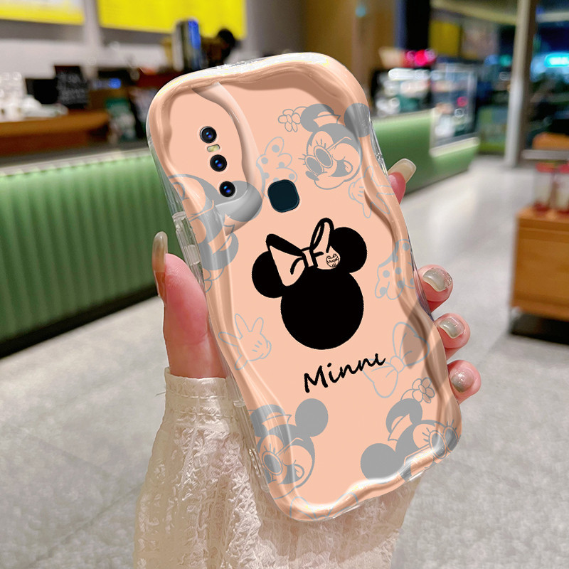 Casing Hp VIVO V15 VIVO V15 Pro VIVO V20 Pro VIVO S7 Case sarung HP pola tikus hitam Kesing sederhan