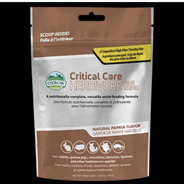 Oxbow Critical Care Fine Grind 100Gr (Vitamin Hewan)