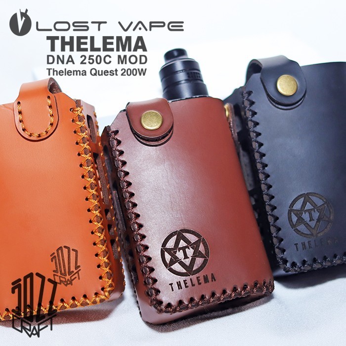 Thelema Dna Thelema Quest Premium Leather Case Sleeve Kancing