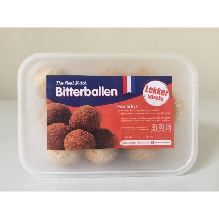 

Dutch Bitterballen 500 gram [20 Pcs]