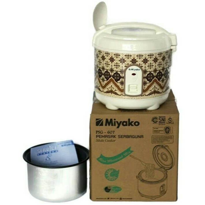 Terbaru Multi Cooker Miyako Psg 607 - Rice Cooker Mini - Rice Cooker Miyako Terbaik