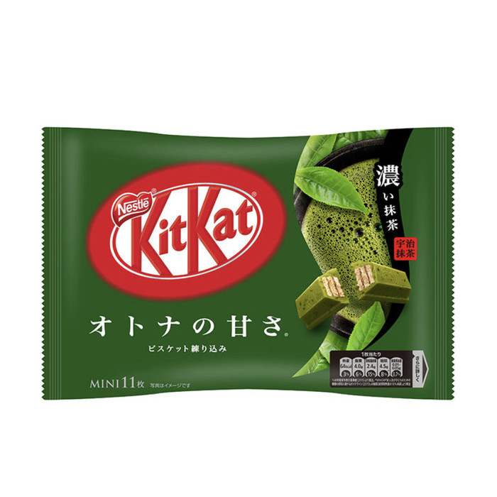 

KITKAT Mini Japan Cokelat Kit Kat Original Dark Chocolate Green Tea