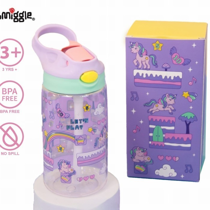 Smiggle Botol Minum Paw Patrol, Unicorn, Astronot/Kado/Ori