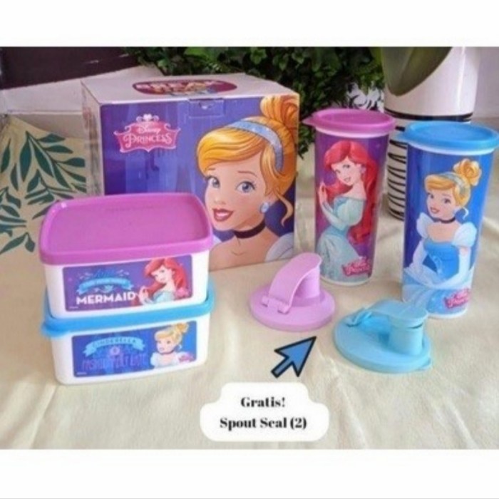 Tupperware Princess Break Set Kotak Makan Anak
