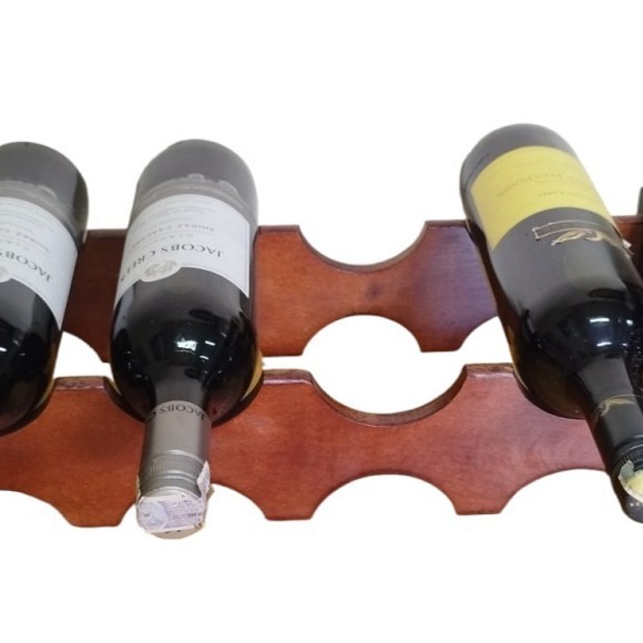 Wow Wine Bottle Holder Rack/Wooden Rack For Wine/Rak Botol For Wine