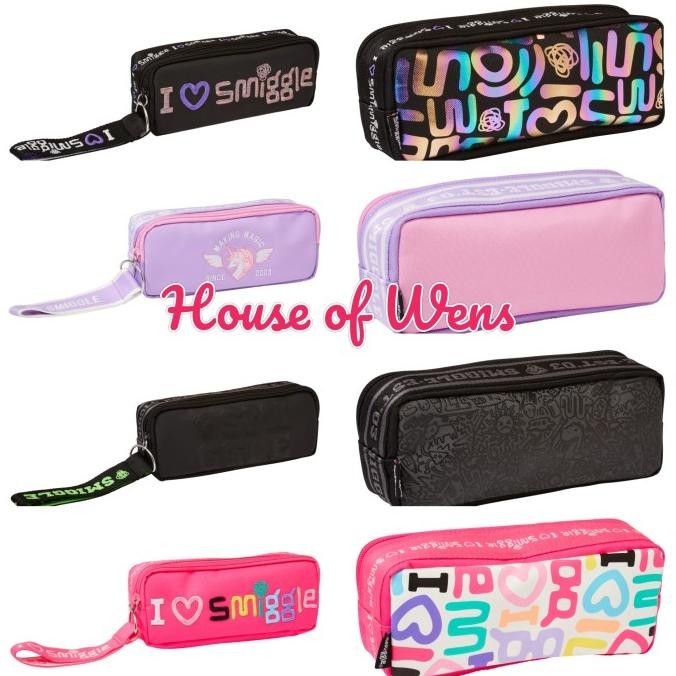 

SMIGGLE SMIGGLER 2 OBLONG PENCIL CASE ORIGINAL - TEMPAT PENSIL