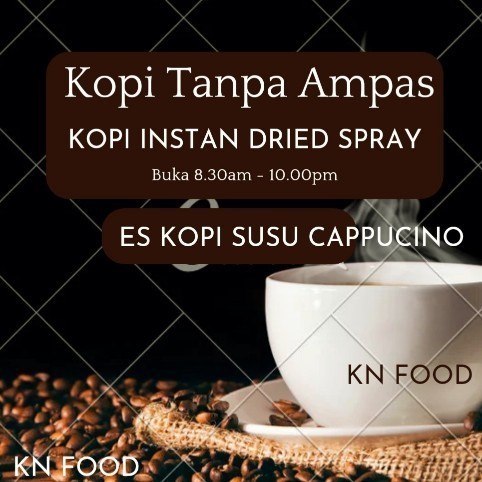 

Spray Dried Instant Coffee 1KG Kopi Instan Tanpa Ampas (100% Arabica)