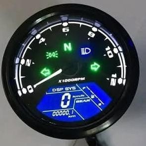 Speedometer Babon Speedometer Digital Plus Sensor Oddometer Bulat