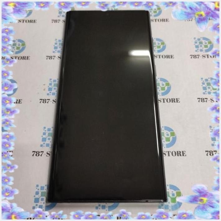 [tdt] lcd fullset frame samsung s22 ultra s908 black original bekas