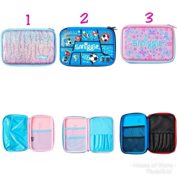 

SMIGGLE BIZZ DOUBLE UP HARDTOP PENCIL CASE - TEMPAT PENSIL SMIGGLE