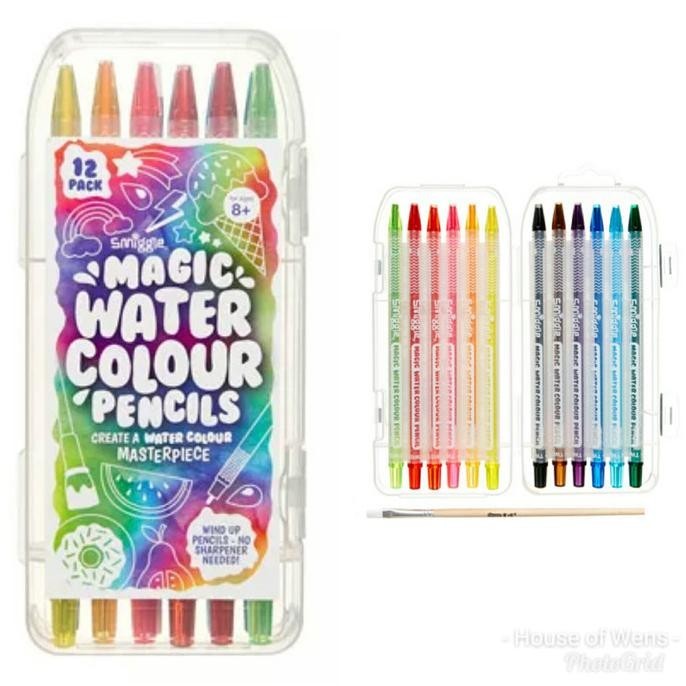 

SMIGGLE WATERCOLOUR PENCIL PACK - PENSIL WARNA SMIGGLE