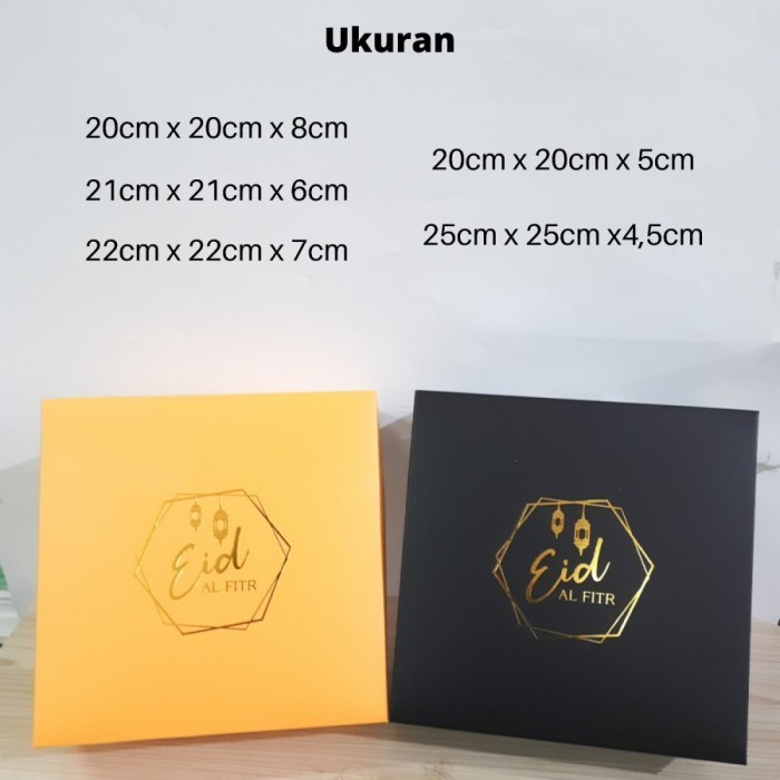 Dus Kue Brownies Lebaran Box Bolu Lapis Legit Eid Mubarak Idul Fitri