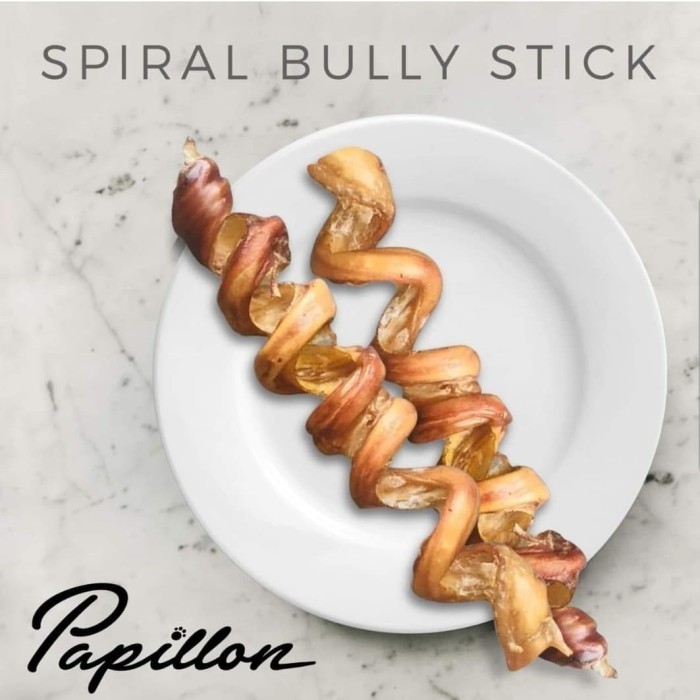 

spiral bully stick