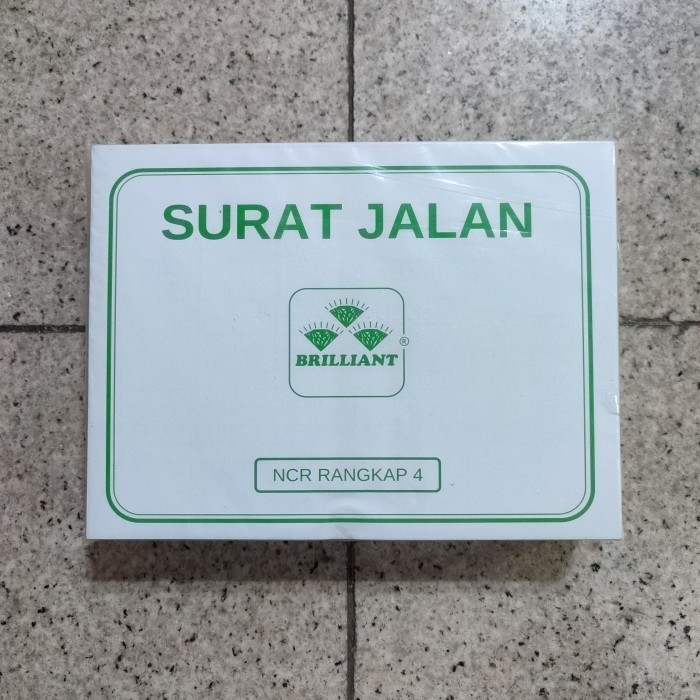 

Surat jalan 4 ply NCR warna -14 set/buku @10 buku