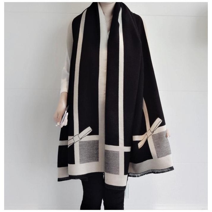 Syal Tebal Wanita / Scarf Winter Cantik / Syal Wool Musim Dingin