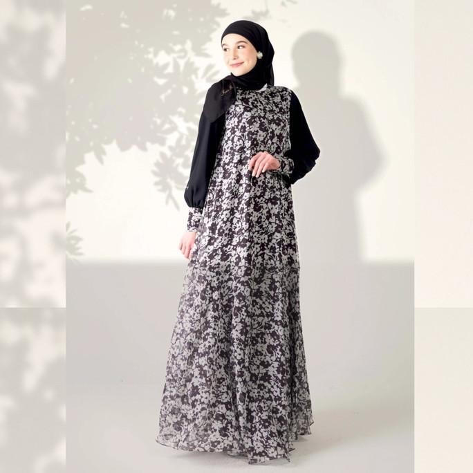 Dress Muslim Mandjha Ivan Gunawan - Bloom Queen Dress | Abaya Gamis