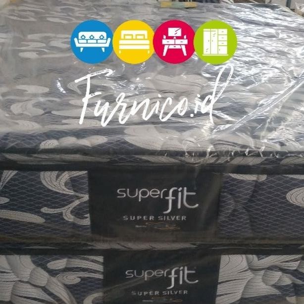 kasur springbed COMFORTA SUPER FIT SILVER 180X200 (bed only)