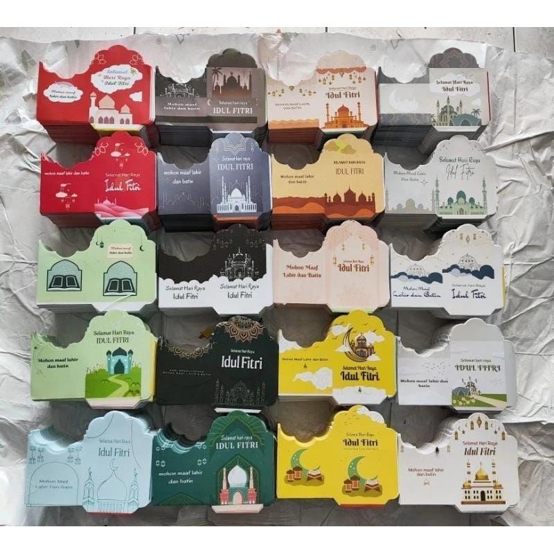 

amplop lebaran 2025 Ukuran medium lengkung