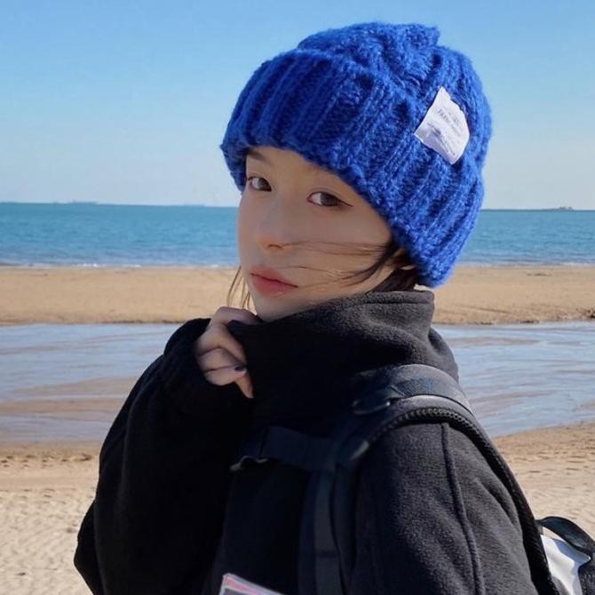 Topi Kupluk Rajut Knitted Korea Import Wanita Dewasa