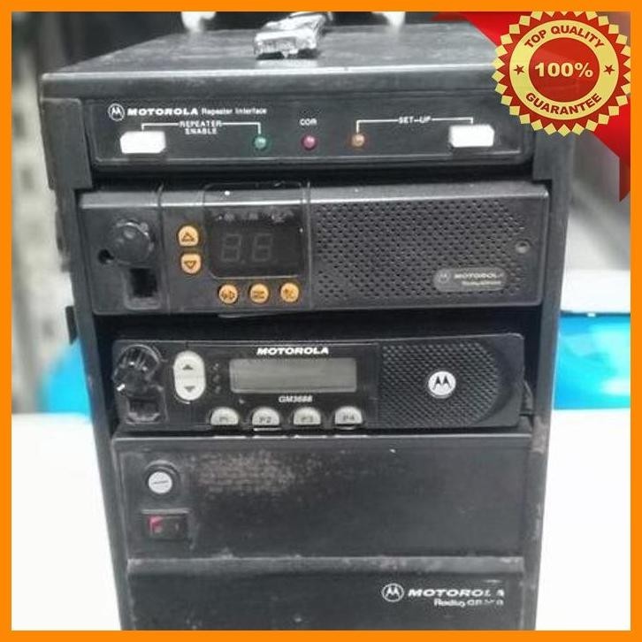 (bk yud) repeater radio komunikasi motorola gm3688 repeater motorola gm300 frekuensi vhf repeater ht