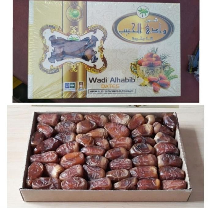 

Kurma Mesir Premium Wadi Alhabib 1 Kg Stock Baru