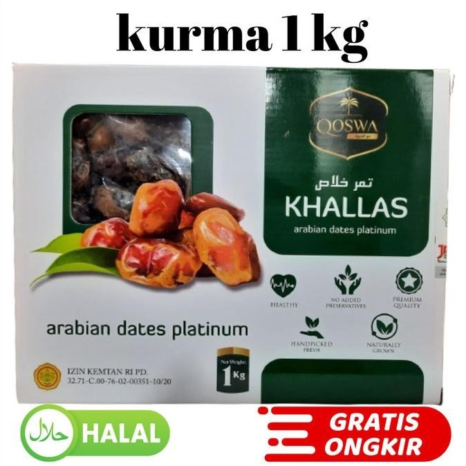 

Promo Kurma Khalas Kurma / Korma Dc Date Crown Khalas / Kholas 1 Kg