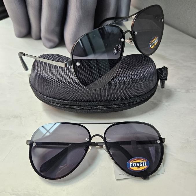 Kacamata Fossil Sunnies X82690 Black Original