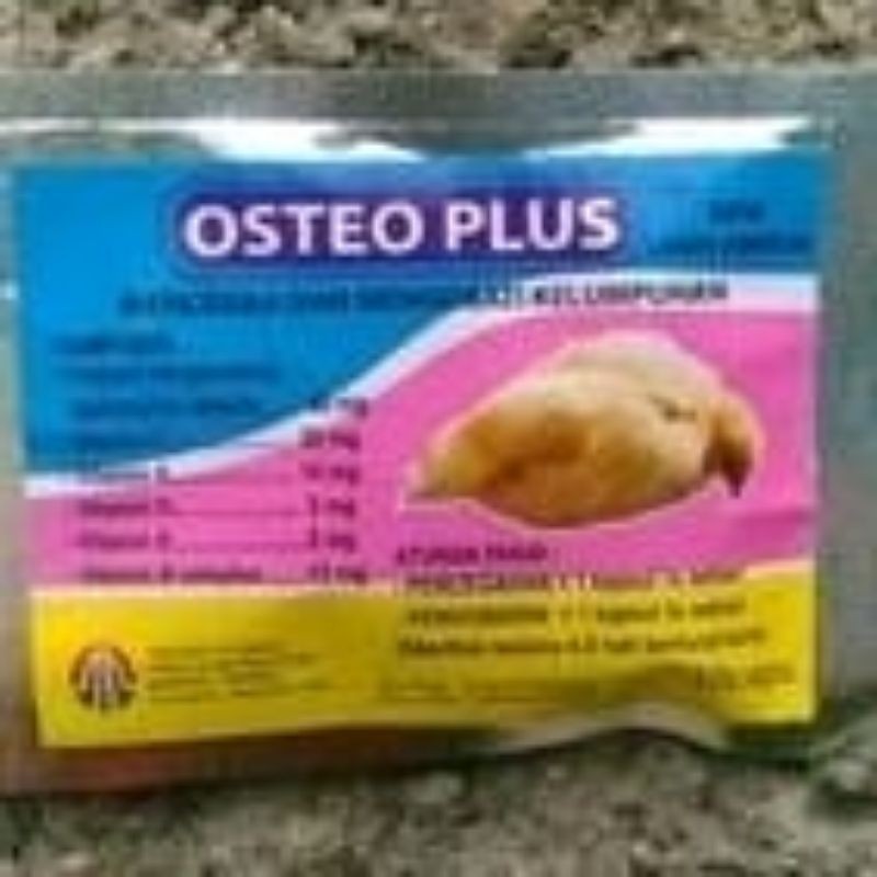 Osteo plus obat lumpuh ayam bebek unggas