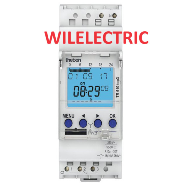 THEBEN TIMER DIGITAL TR610 TR 610 TOP 3 TOP3 ORIGINAL