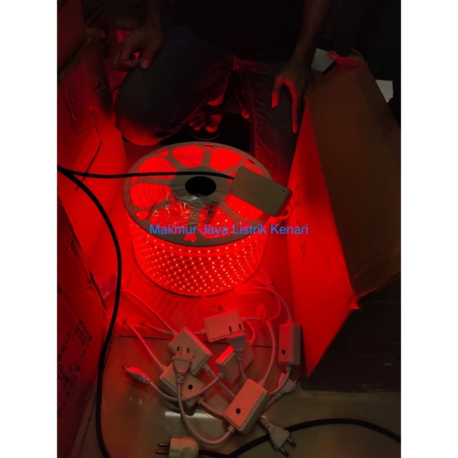 Lampu Selang Led Strip 5050 Mata Besar RGB 100 meter Outdoor